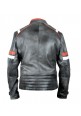 Men's Fashion Gray Biker Jacket